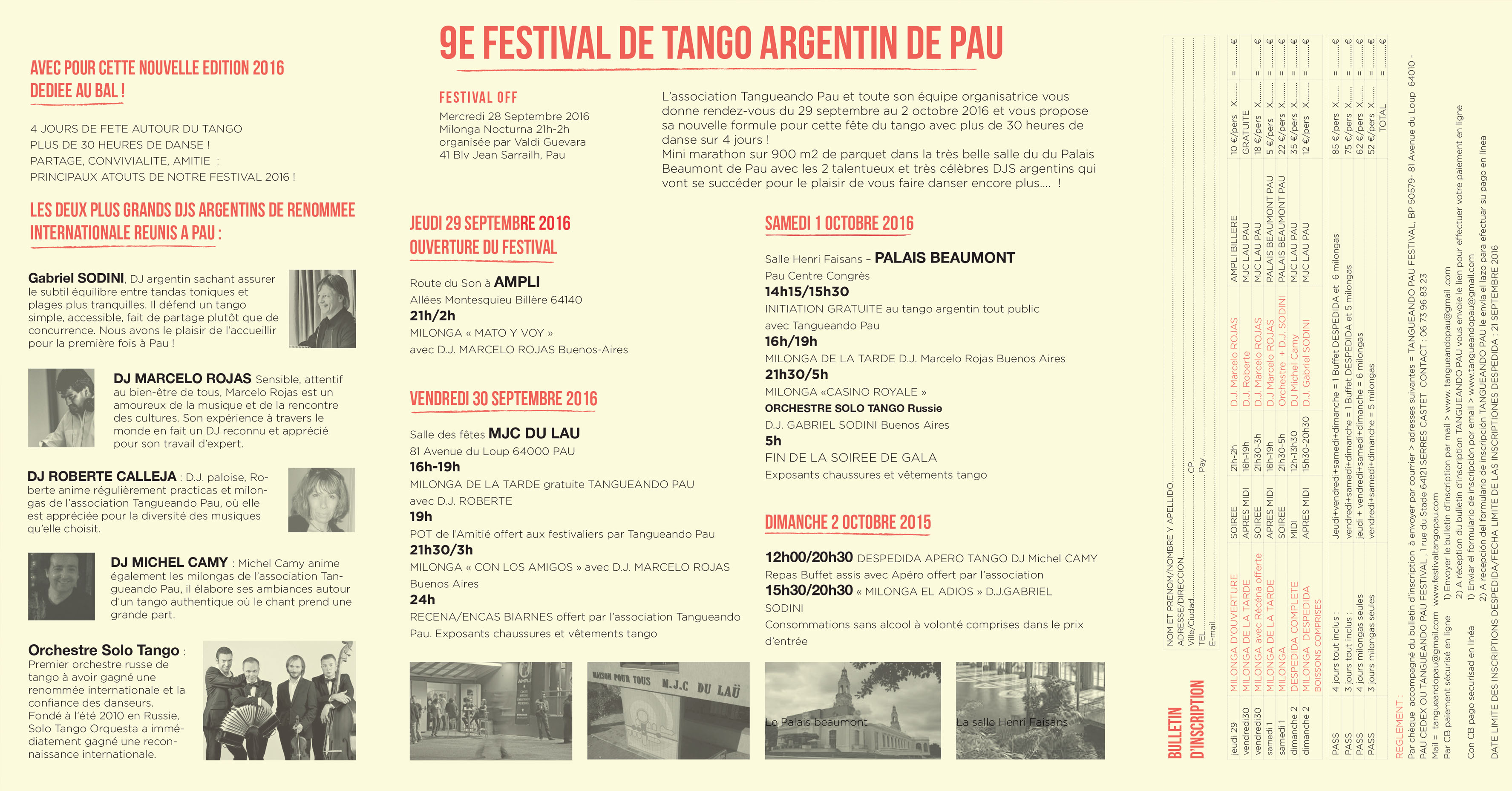 Affiches Tango, Sébastien Baillou