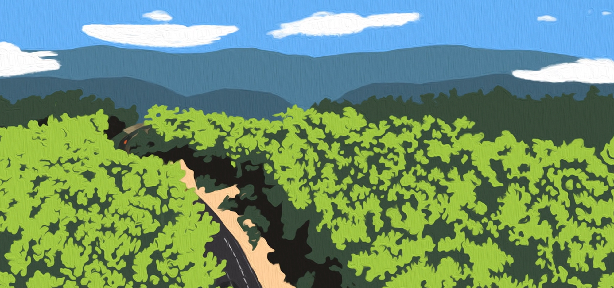 Sous les pins, Sébastien Baillou