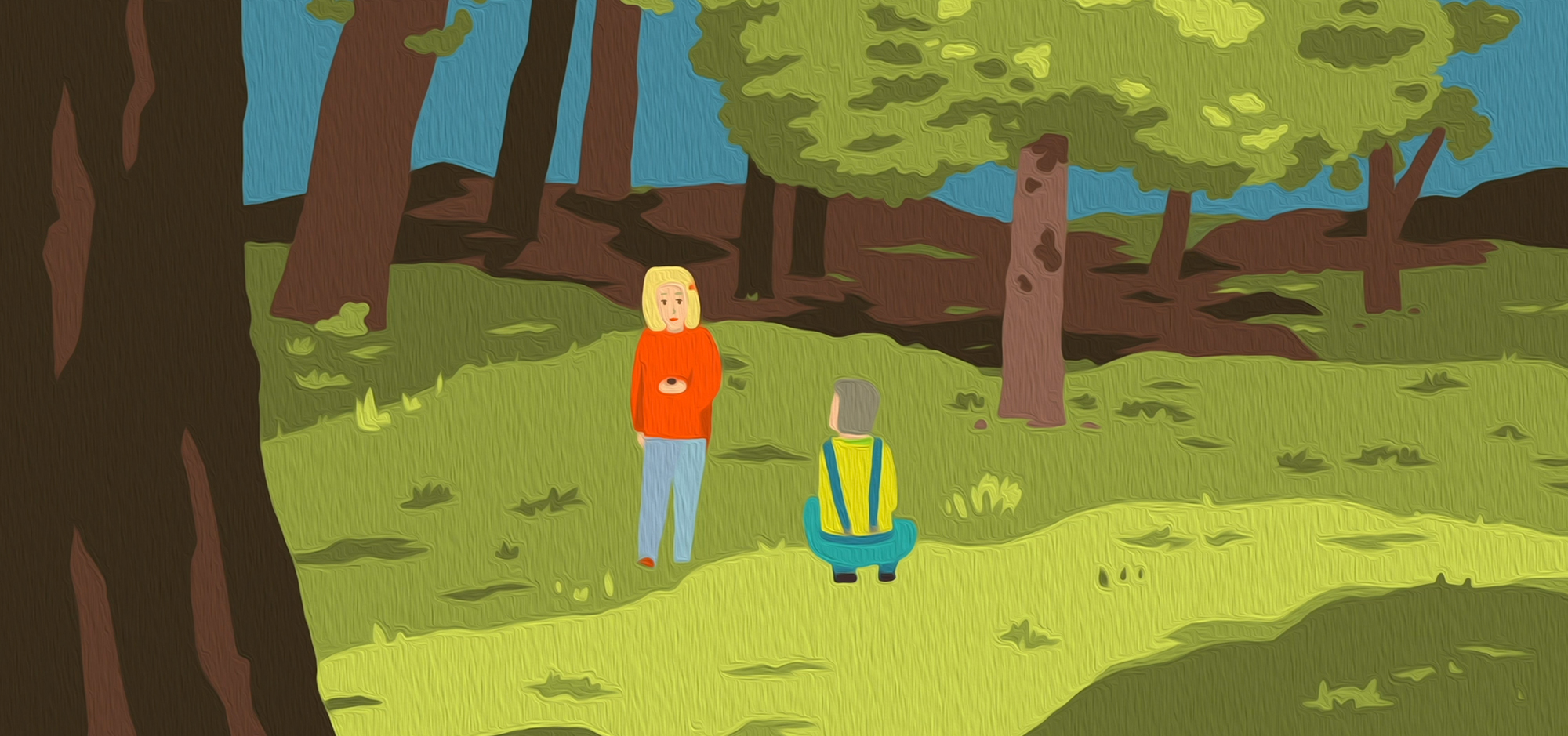 Sous les pins, Sébastien Baillou